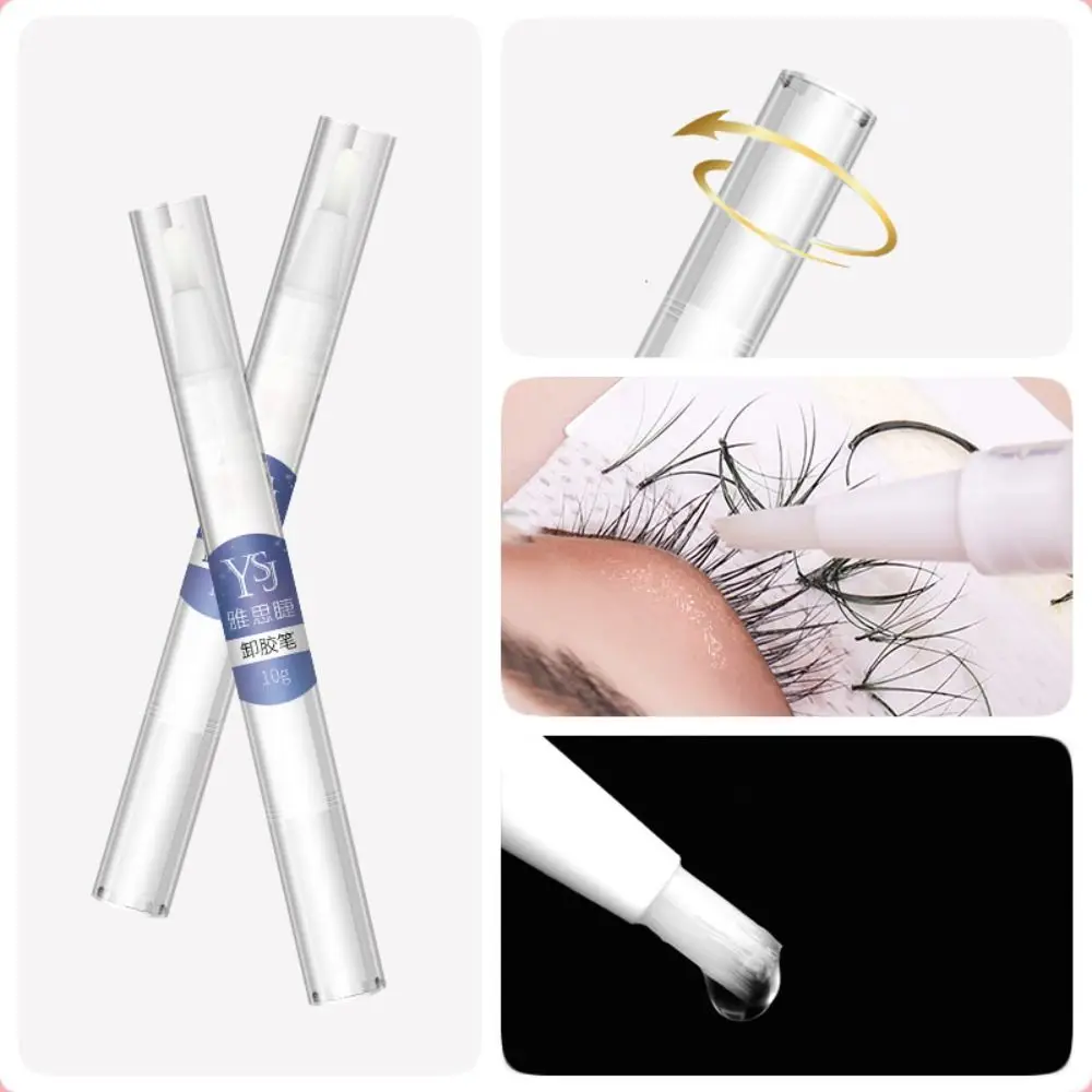 Quick No Burn Makeup Tool Eyelash Extension Remover Gel Eye Lashes Remover Pen Eyelash Remover Glue Grafting Eyelash Remover