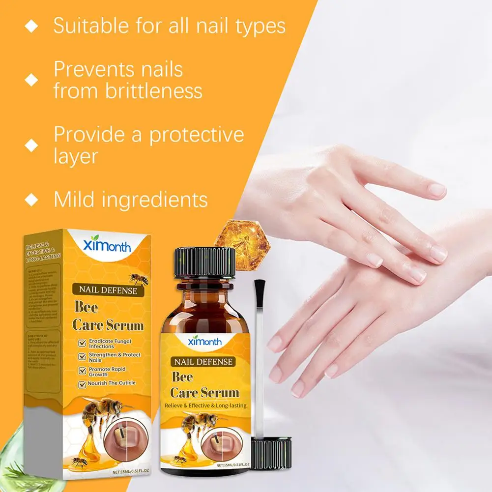 Extra Strong Nail Fungus Treatment Serum Essence Oil Feet Nails Repair Care Essence Cream Anti Infection Toe Fungal Removal Gel