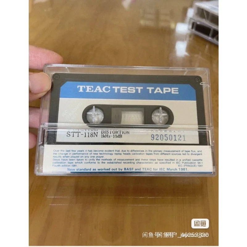 Brand New TEAC Test Belt 1k -10dB Level First Edition Recorder Cassette Deck Calibration Test
