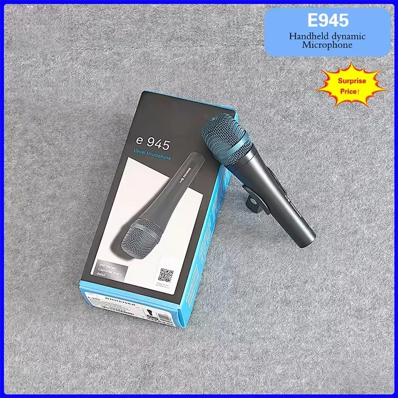 

Новый профессиональный динамический микрофон серии Evolution 900 E945 2026 года для живых выступлений, прямых трансляций, конференций и вокала
