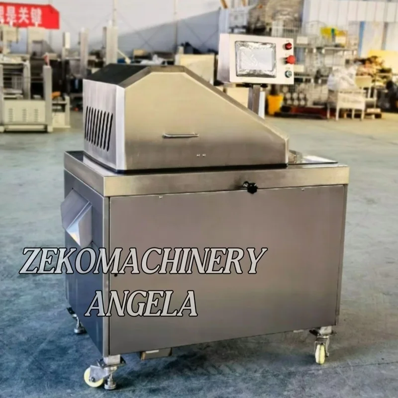 Nuovo strumento automatico per tagliare cubetti di carne di pollo/macchina per tagliare cubetti di carne congelata