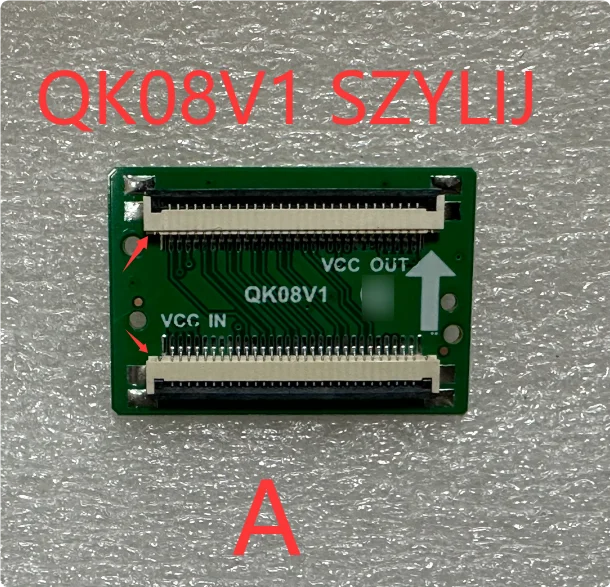 3-10PCS QK08V1 30 Pin LVDS Adapter Converter Board Card Plate for LCD LED TV Screen Display Panel Repair QK08V1