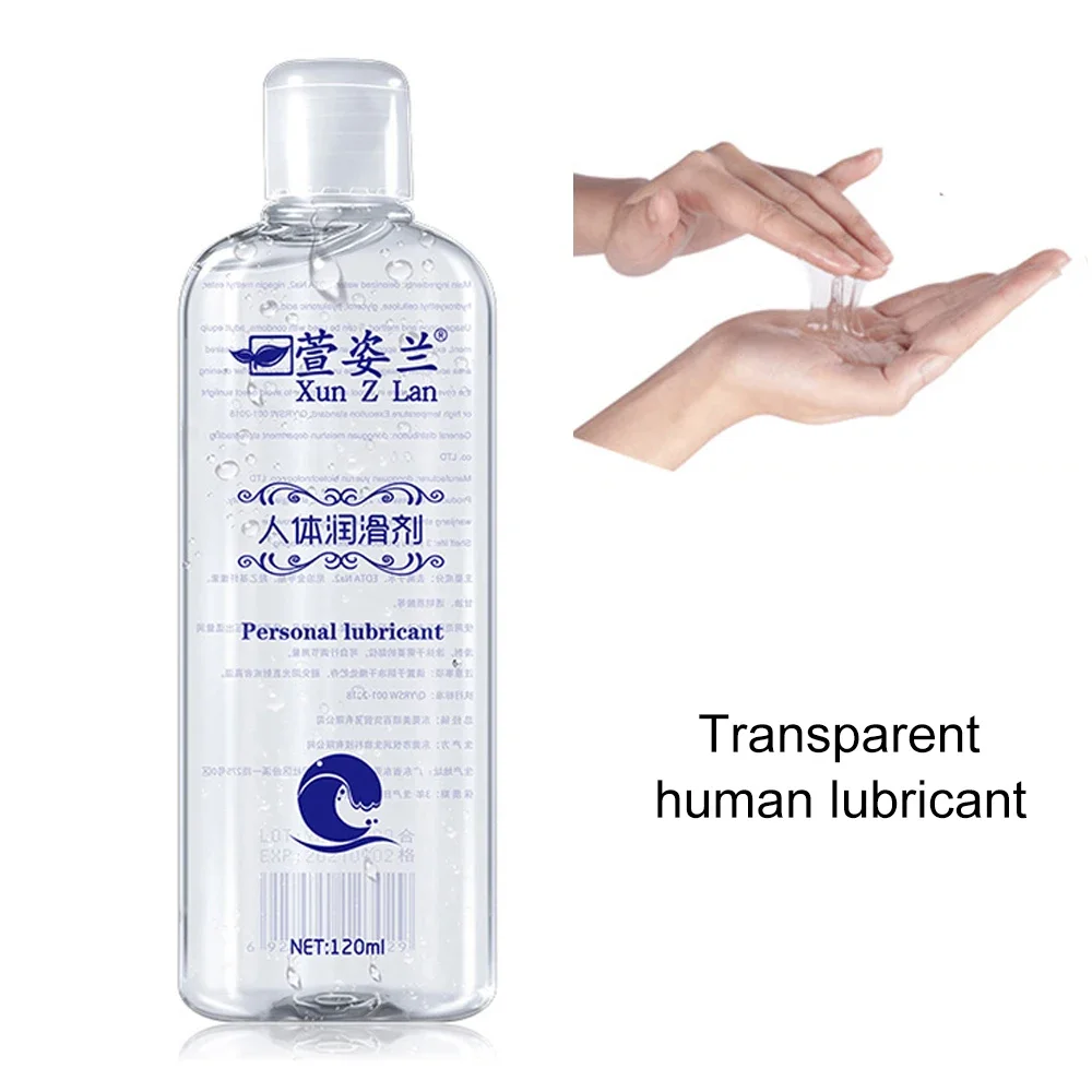 

120ml Water Based Sexual Lube for Women Adult Gay Lubricant Anal Sex Toys Pussy Gel Vagina Grease Couples Massage Body Oil