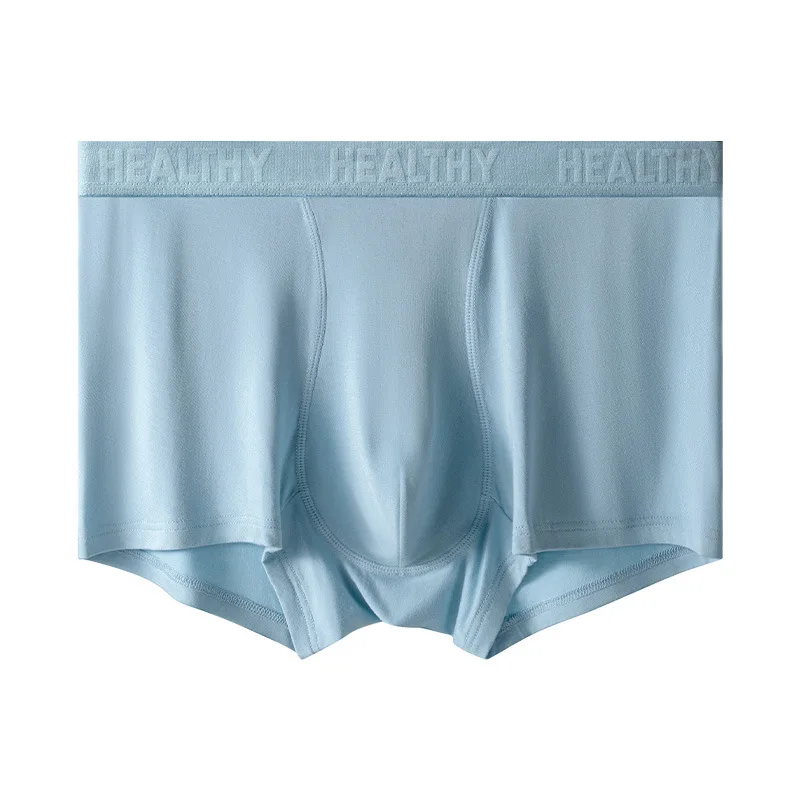 Men's underwear mulberry silk bacteriostatic inner crotch Mid-waist comfortable breathable Men's boxers shorts  шорты мужские
