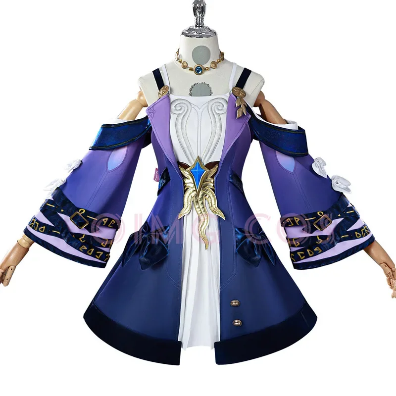 

Honkai Star Rail Cyrene Cosplay Costume Adult Carnival Uniform Halloween Party Anime Costumes Masquerade Women Game
