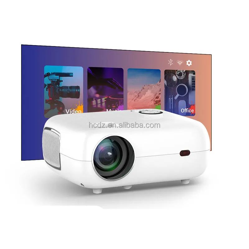 1080p High resolution auto focus portable home theater LED LCD video projector