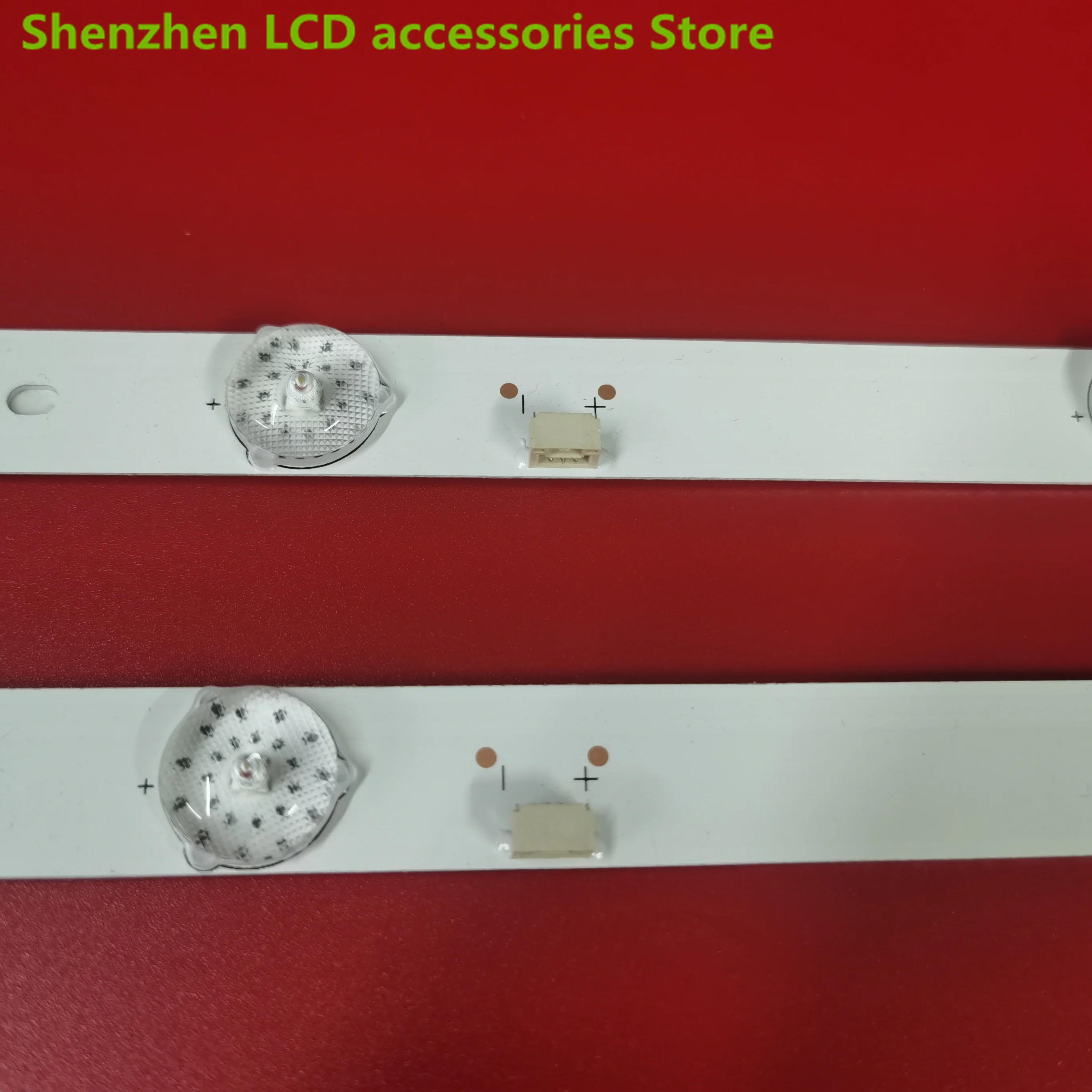 แถบไฟแบ็คไลท์ LED สำหรับ H32E16 32EU3000แถบ LE32E2900 CRH-F32W3030020767C-REV1.1ทีวี CRH-F32PL3030020756P-REV1.3 7LED 59ซม. 6V/3V
