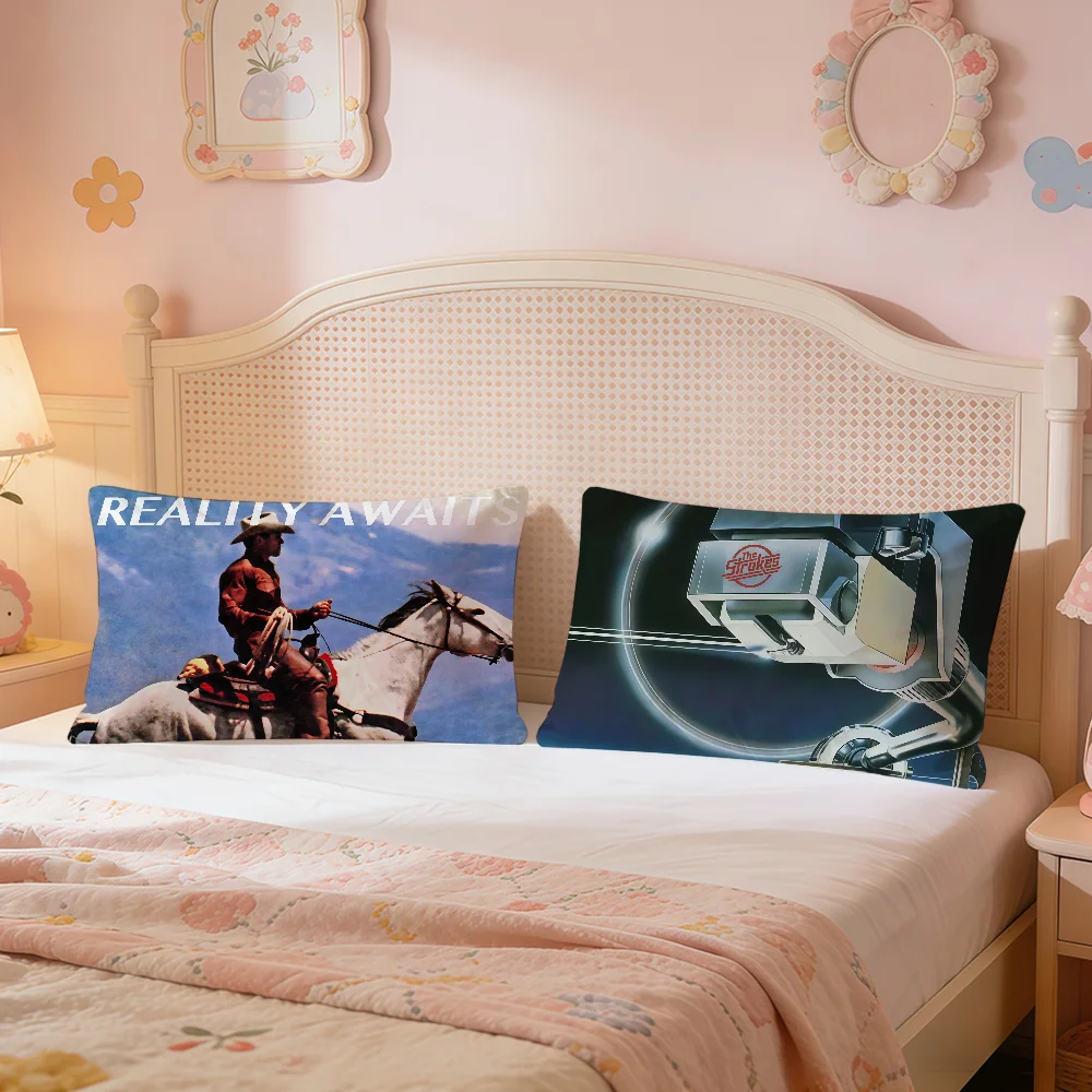 The S-StrokesS Reality Awaits Cushion Cover Rectangle Decorative Long Pillow Cases Sofa Bench Bedroom Chair LivingRoom