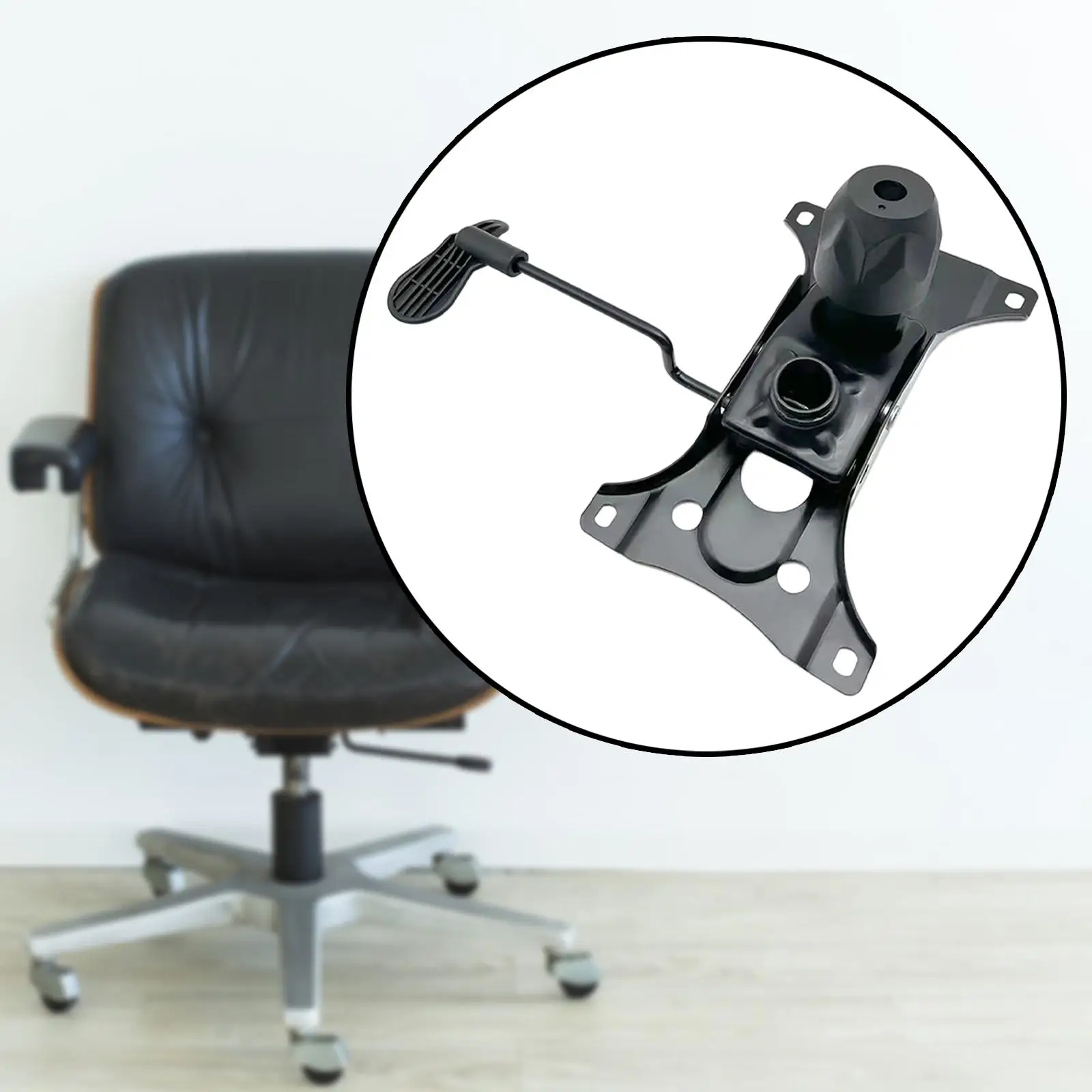 Office Chair Swivel Tilt Control Seat Mechanism Tilt Control and Gas Lift for Desk Chair Task Chair Computer Chair Parts