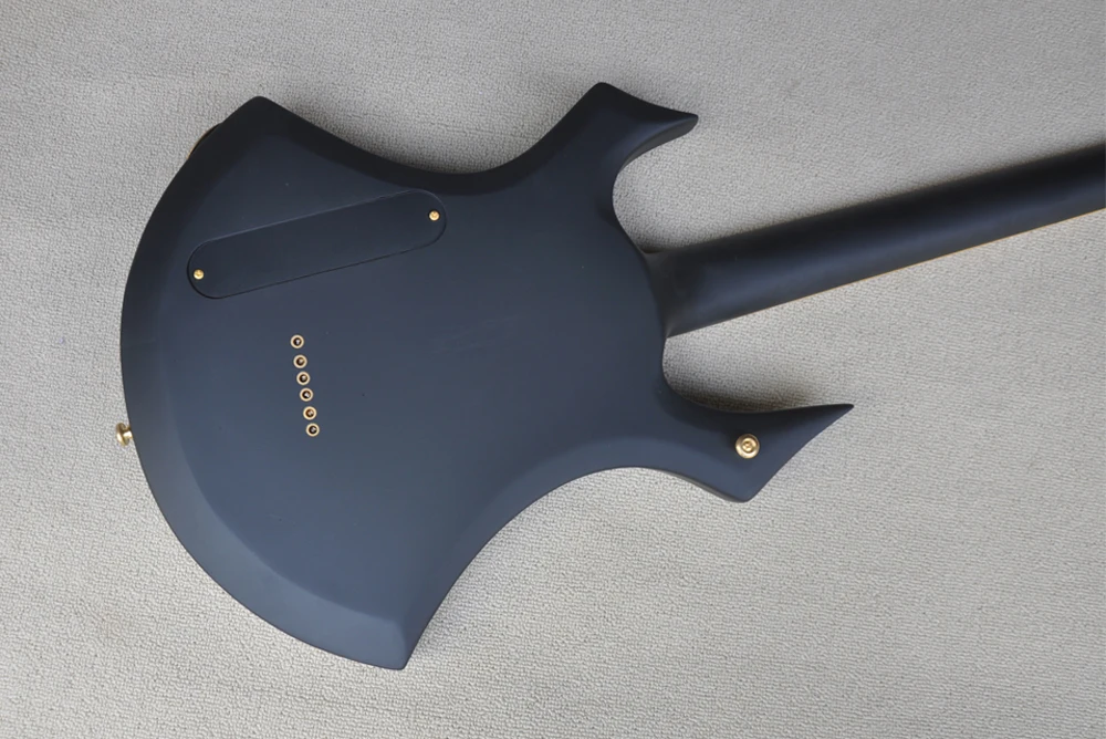 ماتي الأسود 6 سلاسل الغيتار الكهربائي عالية الجودة خشب الورد فريتس جيتار عرض تخصيص MIFS-6149