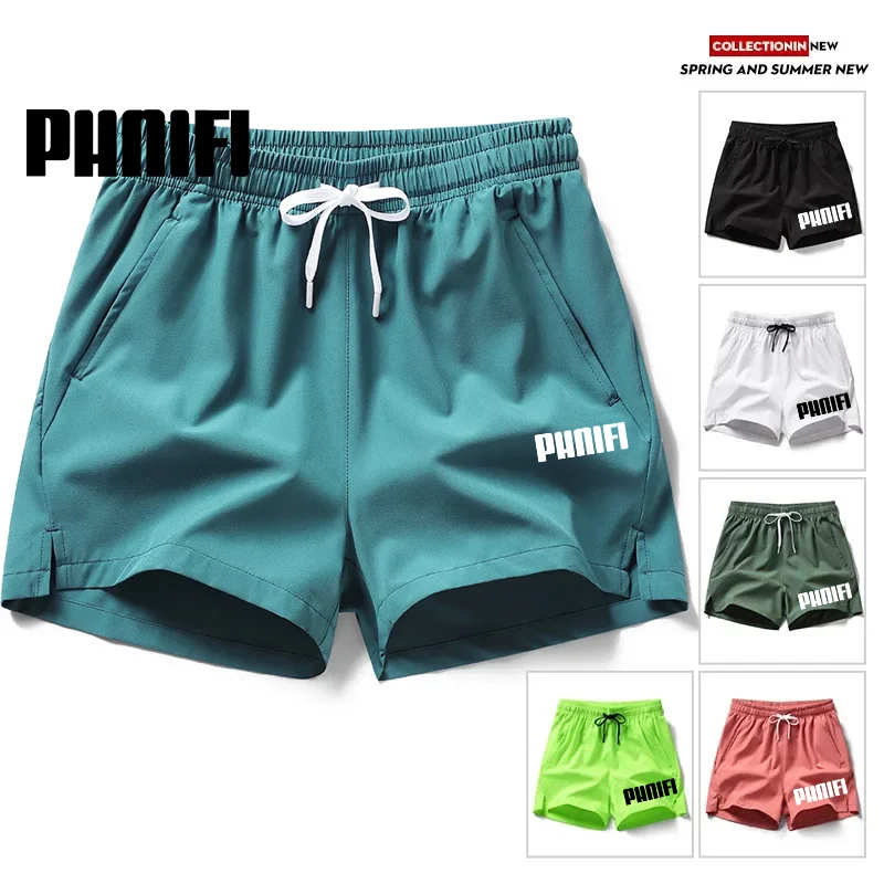 New Men'S Beach Quick Dry Running Sports Board Black Shorts New For 2024 Summer Casual Classic Oversize 5XL 6XL Pants Trouers