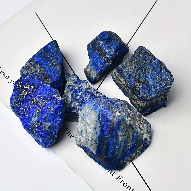 1PC Natural Lapis Raw Crystals- Deep Blue to Royal Blue, for Aquariums, Terrariums