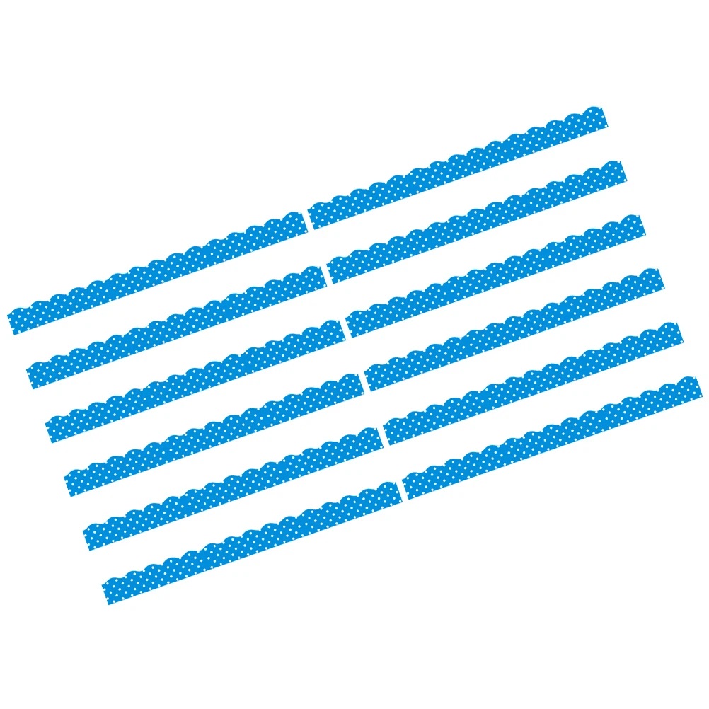 

12 Pcs Whiteboard Stickers Border for Bulletin Magnetic Decoration Decorate Trim Borders Pvc Boards