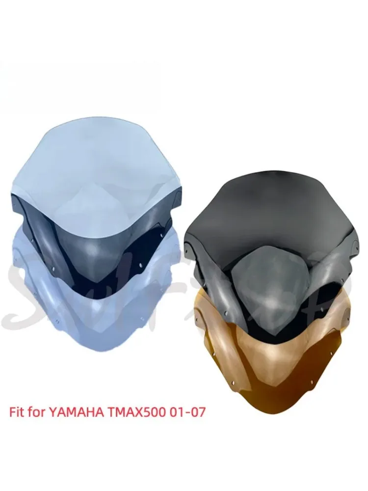 Déflecteurs de pare-brise de moto adaptés pour 2001 – 2007 TMAX 500 t-max 500 Tmax500 T-MAX 500 XP500 2002 2003 2004 2005