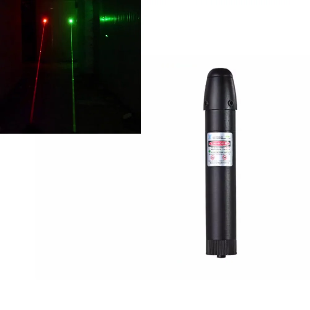 650nm red light 5mw/532nm green light 30mw Laser sight Calibrator with Adjustable vertical, horizontal, left and right holes for