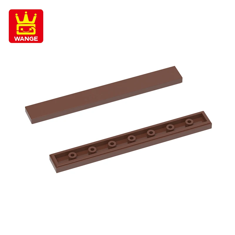 20 шт./лот 4162 плоская плитка 1x8 блок световой панели Moc цветные аксессуары, совместимые с кирпичом DIY детские игрушки в сборе детали