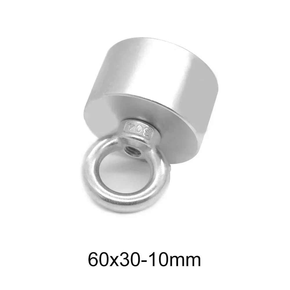 60x30-10 Big Round Powerful Strong Magnet 60mm X 30mm Thick Disc Neodymium Magnet 60*30-10 Permanent Magnet 60*30 Hole 10mm