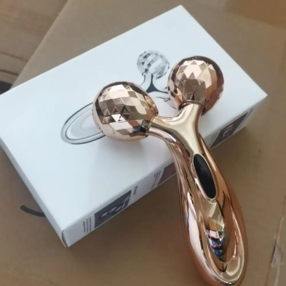 Manual 3D Face Roller Massager Lifting Tool Skin Tightening Beauty Device For Facial Relaxation Daily Care Accessory