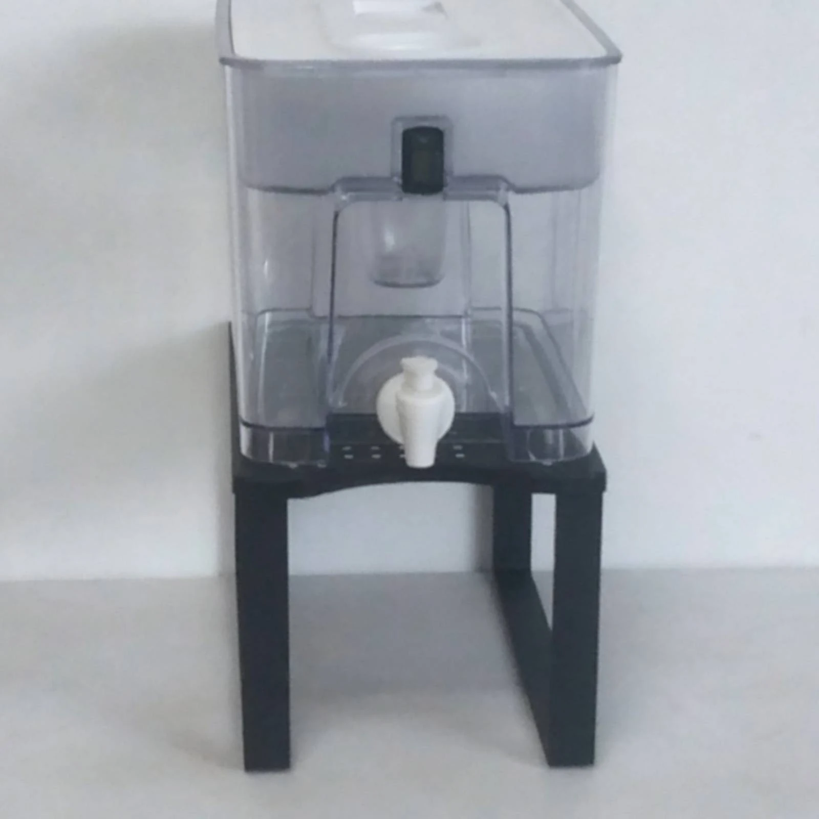 Water Dispenser Stand Cold-Rolled Steel Water Filter Stand Home Storage Perforated Top Metal for Kitchen