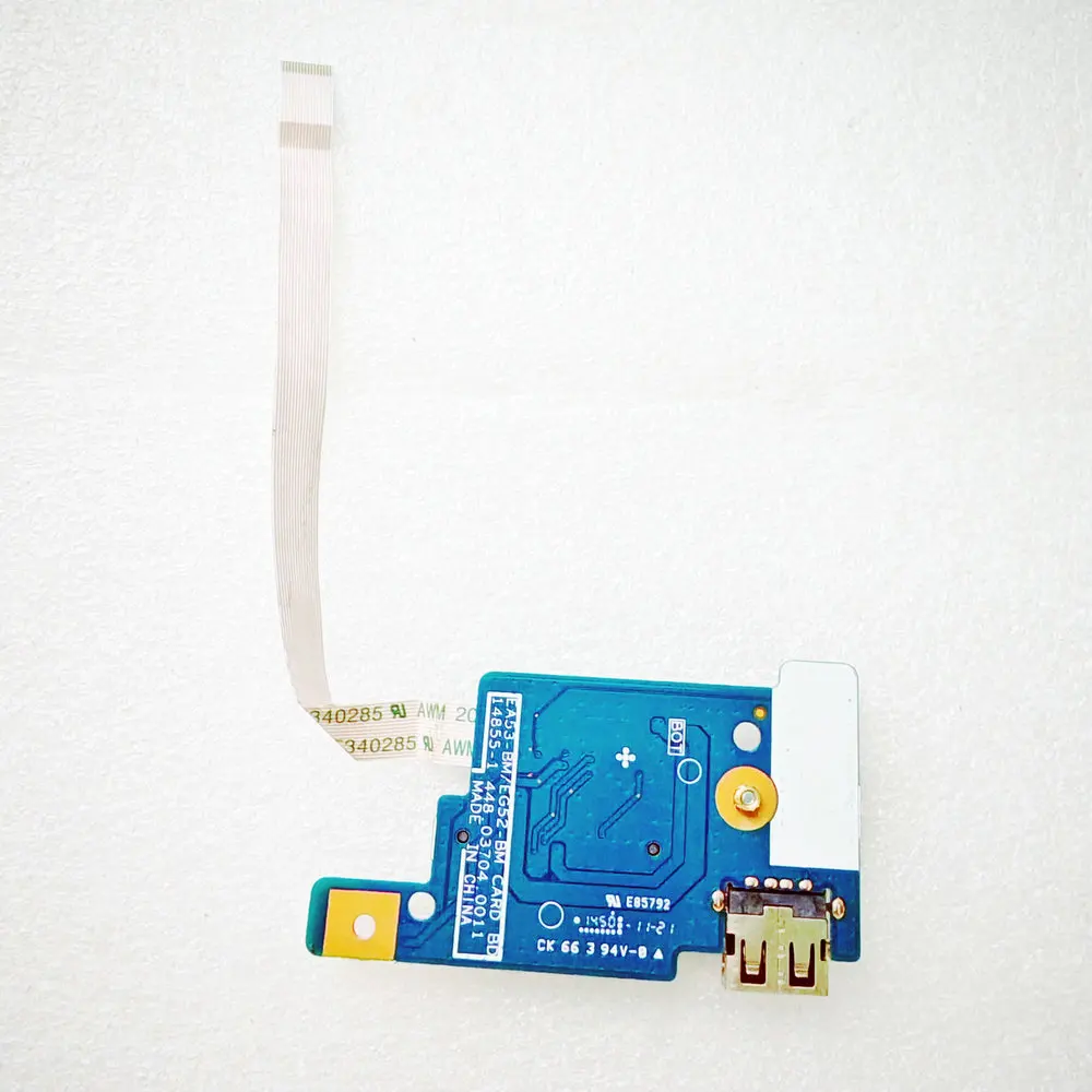 EA53 FOR Acer Aspire ES 15 ES1-512 ES1-531 Power Switch Button USB Card Reade Board 14855-1 448.03709.0011 448.03704.0011 14855