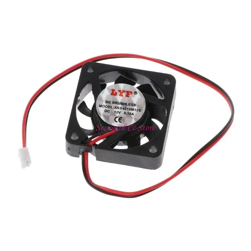 N3UC Replacement New CPU Cooling Fan 12V 2Pin 9 40mm Silent Cooling Fan