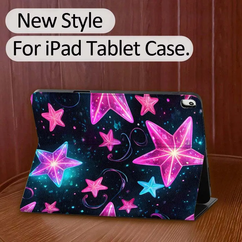 

Stars Art Trendy Simple For Apple iPad 11th 10th 10.9 10.2 Pro 12.9 2 Air 3 13 11 7th 9.7 mini 7th 6 8.3 Tablet Case