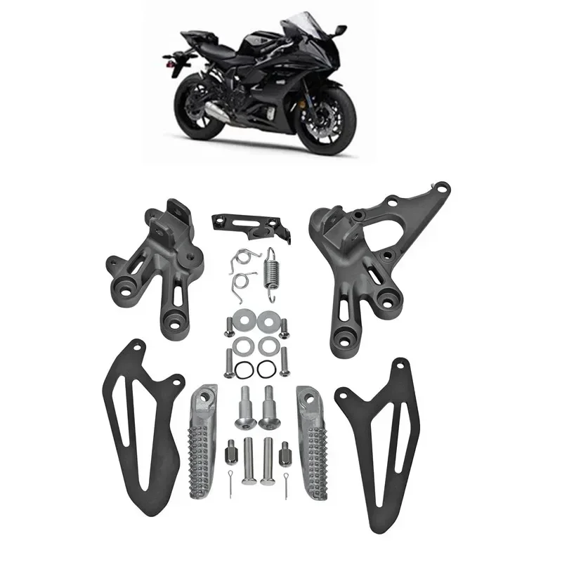 

For Driver Foot Pegs Pedals Bracket Mount For Yamaha YZF-R7 YZFR7 YZF R7 2022-2023 Motorcycle Acsessories