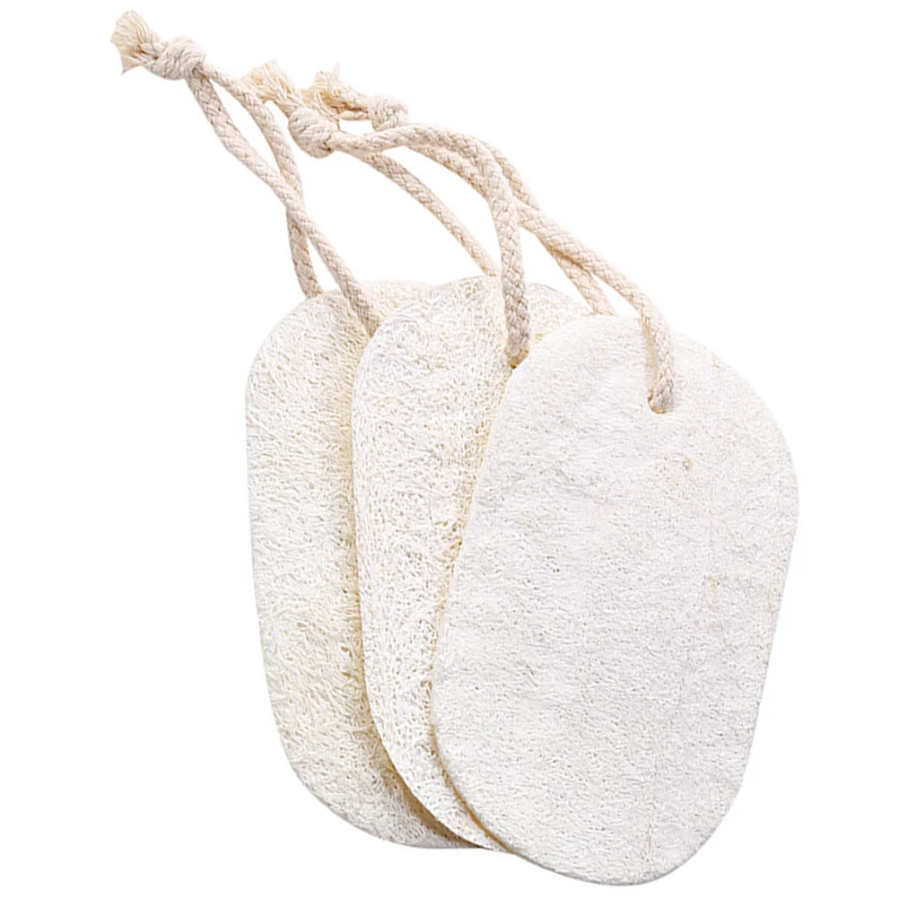 

3 Pcs All Purpose Cleaner Loofah Dishcloth Cleaning Sponges Kitchen Household Natural Washing