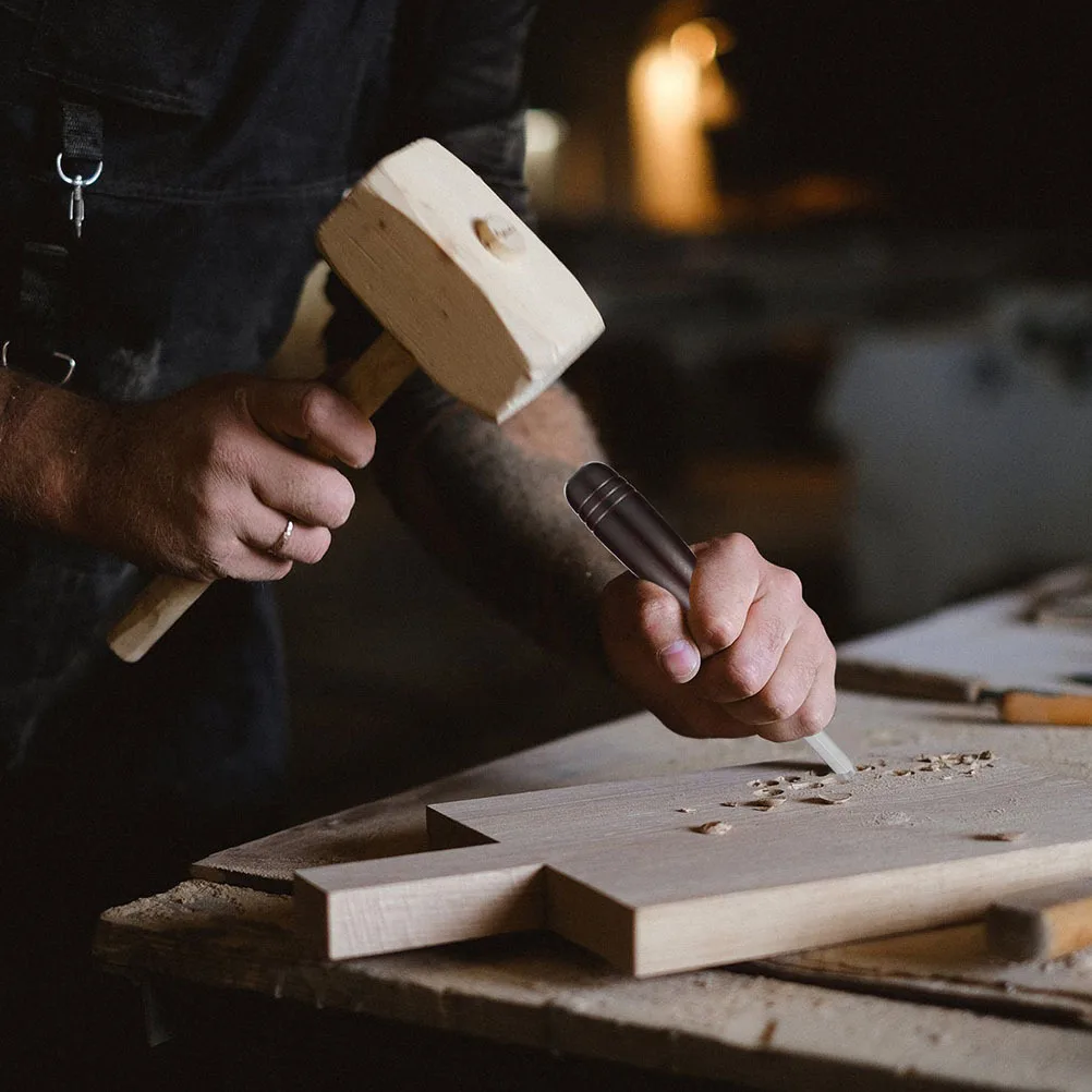 Picture 4: 6Pcs File Handle Wooden Grip Handle for Files and Rasp Tools Replacement Part Polished Smooth Surface Comfortable Hold Rust