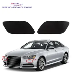 4G0 955 275 H Front Bumper Headlight Headlamp Washer Nozzle Jet Cover Cap For Audi A6 2015 2016 2017 2018 4G0955275H 4G0955276H