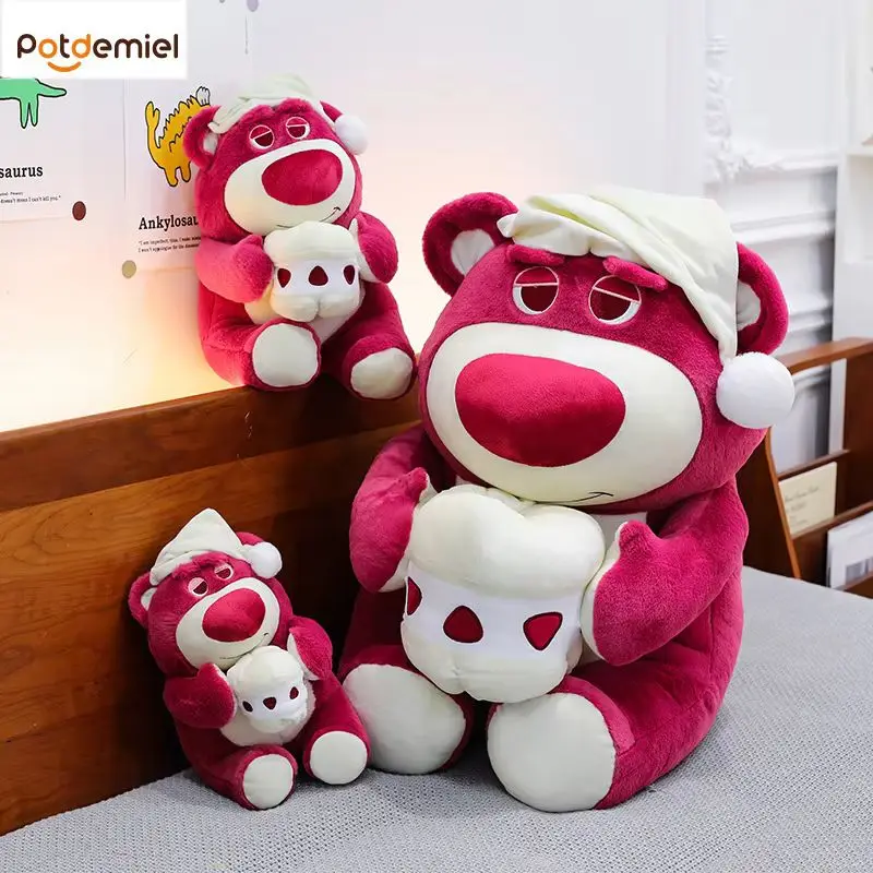 

Strawberry Bear 30cm Plush Doll Toys With High Value Cartoon Cake Fragrance Bear Doll Ornaments Sofa Pillow Girl Birthday Gift