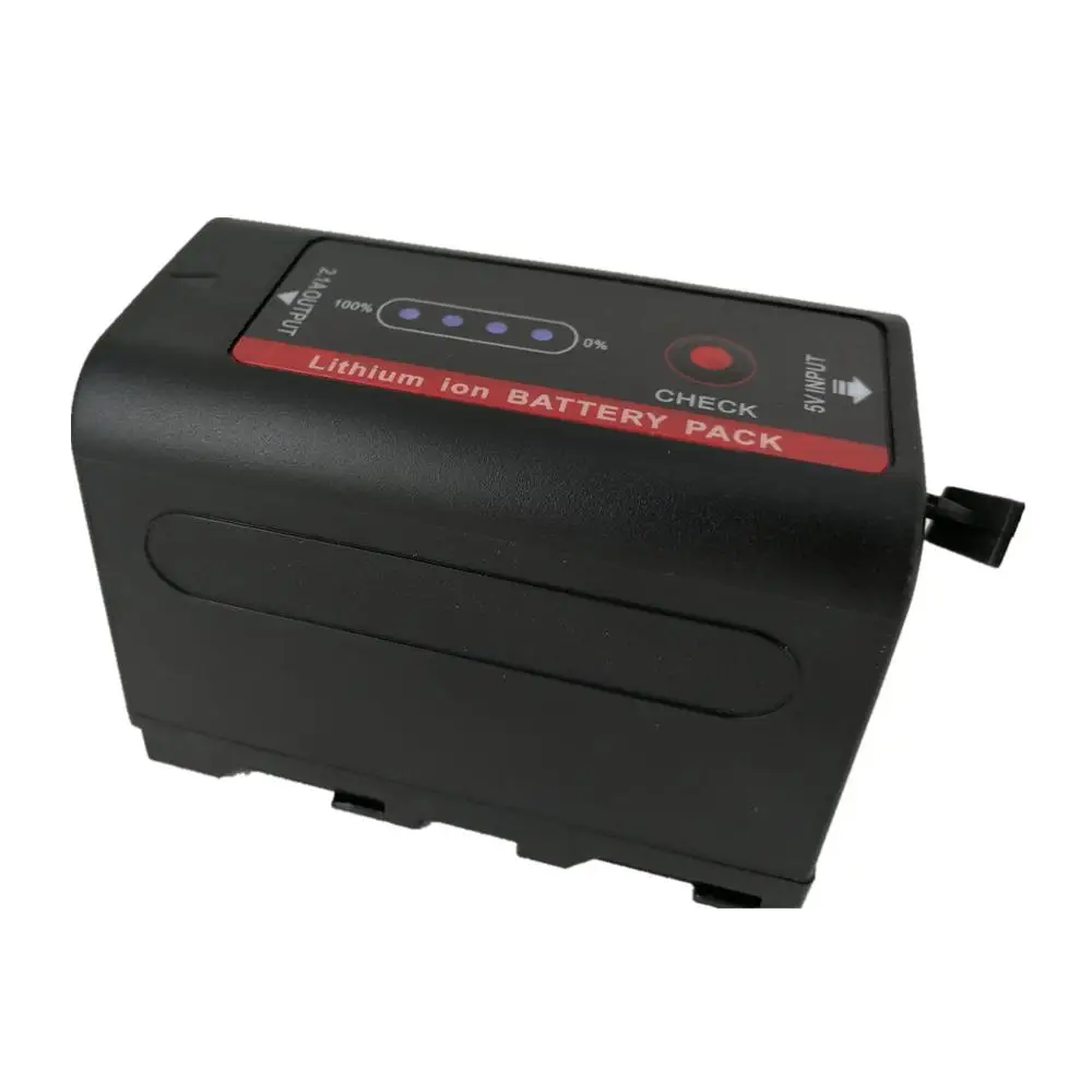 NP-F780 5800มิลลิแอมป์ต่อชั่วโมง F780แบตเตอรี่แบบชาร์จไฟได้ EXP สำหรับ SONY CCD TRV35 TRV940 TRV820 TR41 TRV315 RV100 TRV315 DCR TR7กล้องวิดีโอ