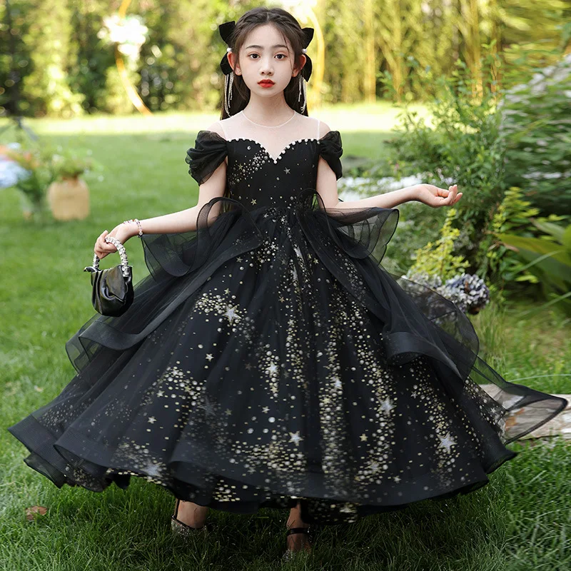 

Fashion Baby Girl Princess Bling Dress Infant Toddler Child Vestido Party Pageant Birthday Ball Gown Girl dresses Party dresses