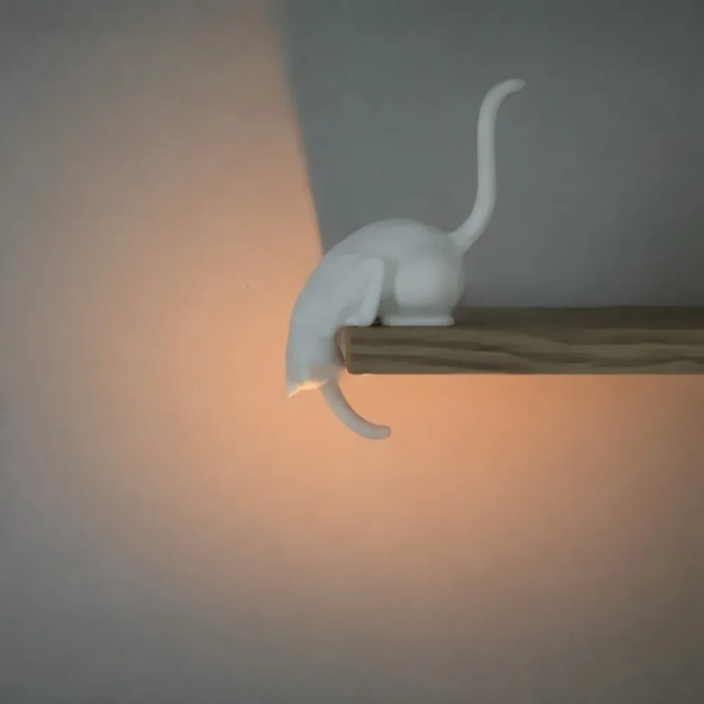 Cartoon Animal Traceless Cat-Shaped Wall Hook Cute Ornaments Wall Hanger Creative Wall Key Rack Wall Mounted