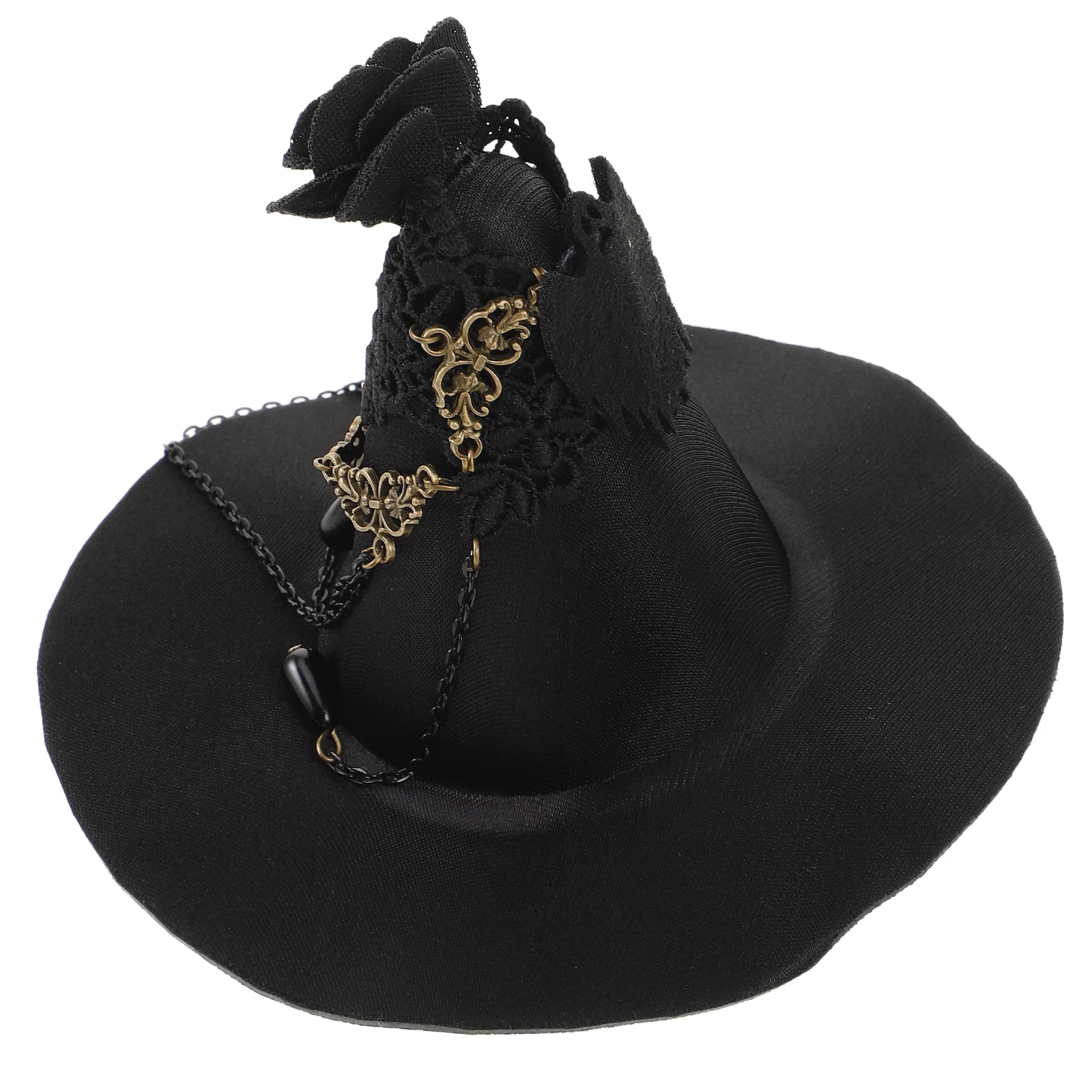

Witch Hat Black Halloween Cosplay Party Decoration Wizard Masquerade Prop Perfect for Witch Costume Wizard Hat