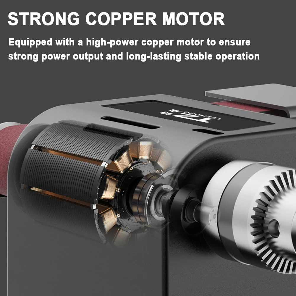 Automatic Electric Sharpener Small Household Chopper Shears Grinder Multifunctional Sanding Wheel Grinder Belt Sander