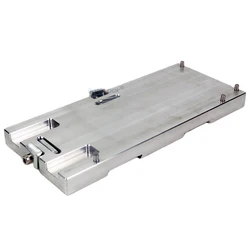 BateRpak Pad printing machine steel plate holder,265x115x20mm Pad Printer Spare part,1PCS price