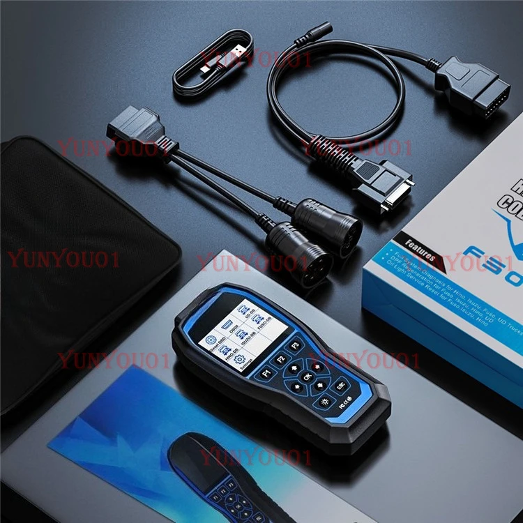 Heavy Duty Diesel Truck Scanner DPF Recycled Car 2-in-1 OBD2 Diagnostic Tool
