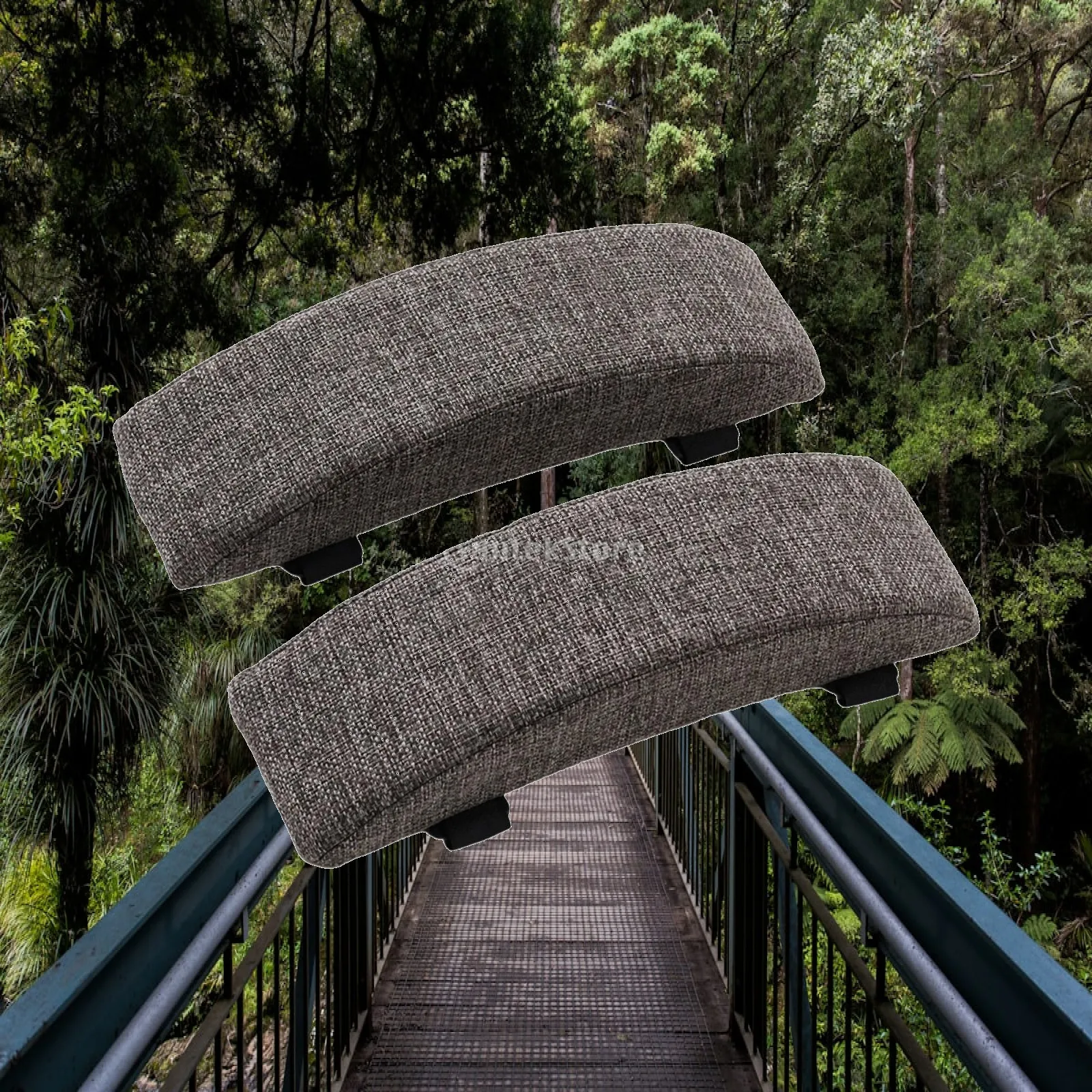 Comfortable Elbow Support Pad for Desk Chair Ergonomic Armrest Cover with Zipper Washable Polyester Sponge Cushion for Recliner