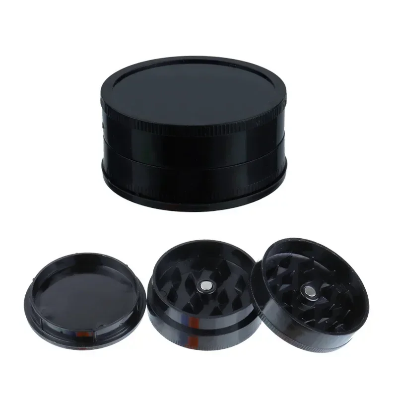 2PCS 40mm3layer Spice Grass Tobacco Grinder Smoke Cutter Cigarette Crusher Crank Leaf Smoking Tool