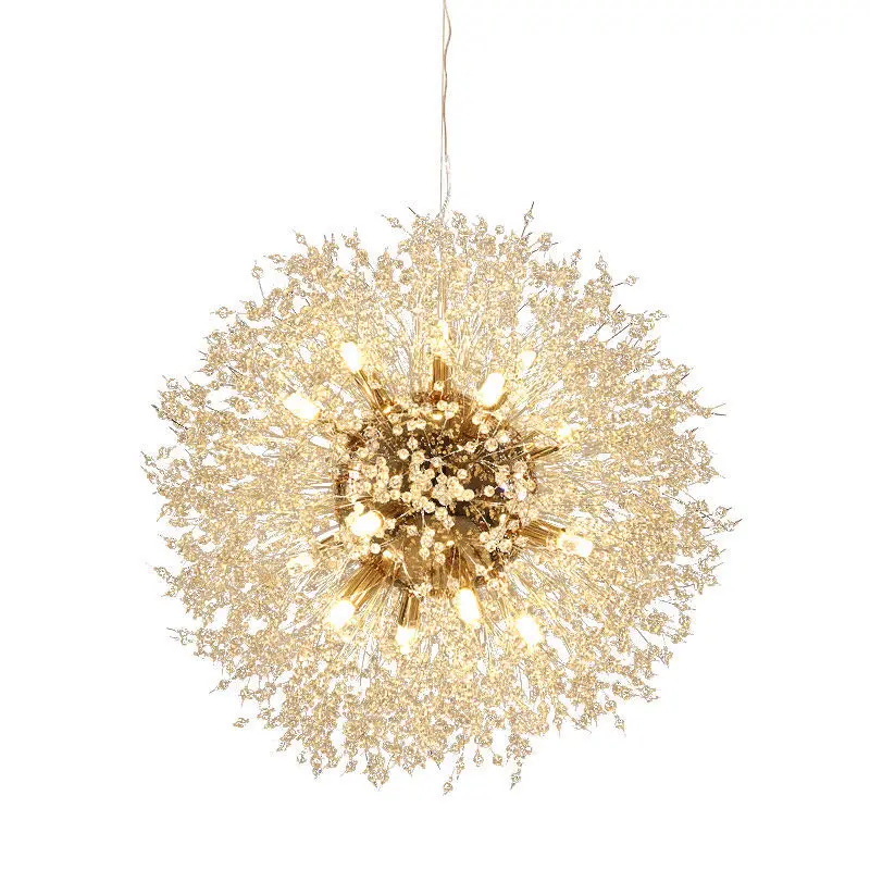 

Nordic modern crystal Dandelion chandelier lighting chandelier for living room dining room home decor chandelier