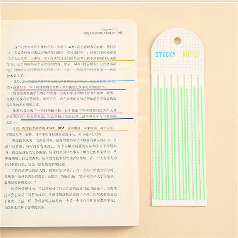 160Pcs Color Post Its Notes Waterproof Transparent Index Tabs Reusable Sticker Office Supplies Fluorescent Notepad Sticky Note