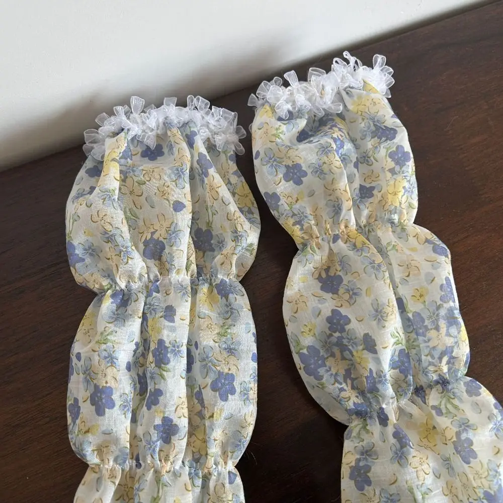 New Lace Hand Sleeves Breathable Layered Ballet Socks Sweet Polyester Sleeves