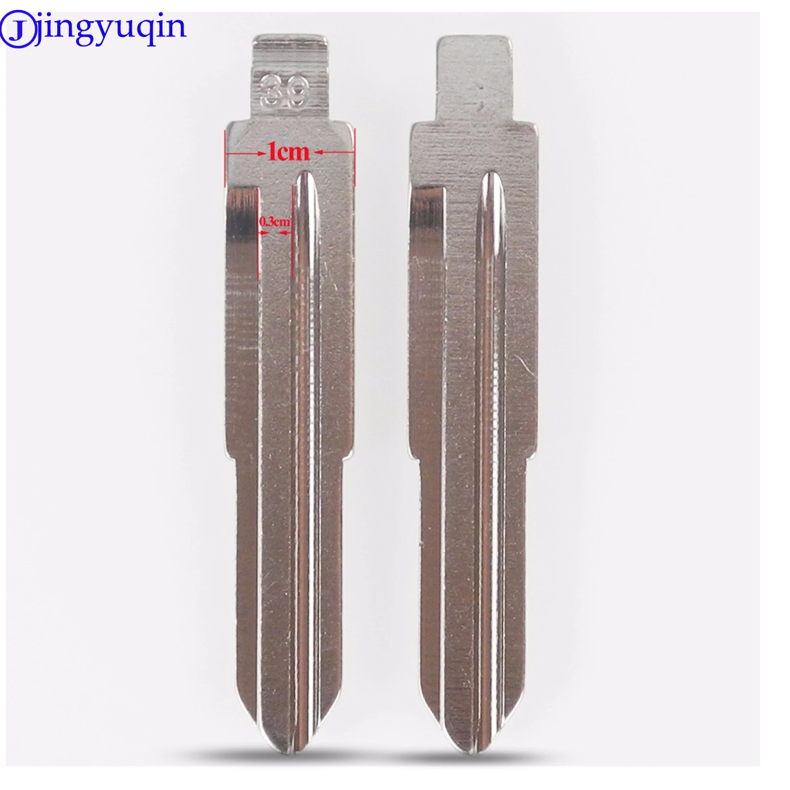 jingyuqin 1p #39 Ucut Blade For Chevrolet Lova (Right Blade) Remote Car flip Key Blank Keyless Entry System