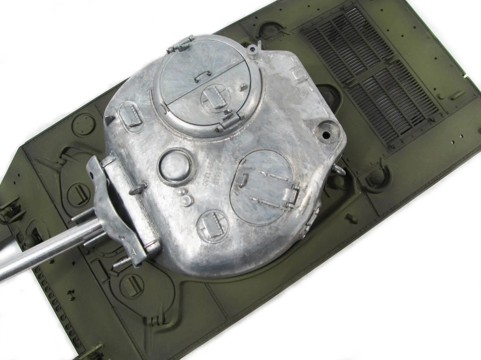 Mato Metallrevolver 1/16 M4A3(75)W Sherman für Mato 1230 100 % Metall-Sherman-Panzer und Heng Long 3898-1 Sherman RC-Panzer