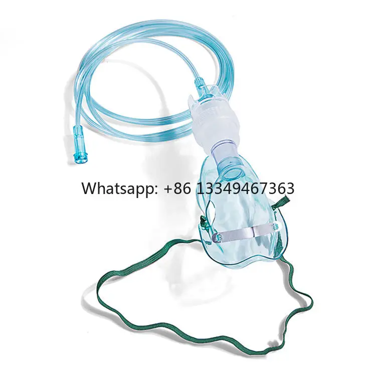 Clinical Consumables Pvc Nebulizer Mask Kit Disposable Medical Adult Nebulizer Mask