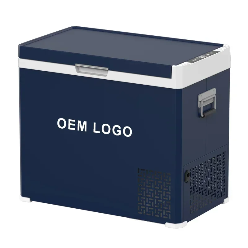 %a المحمولة 12 فولت 40L صندوق تبريد إعادة تدوير سيارة صغيرة 12 فولت ضاغط الثلاجة ثلاجة صغيرة للتخييم في الهواء الطلق قافلة Rv #1