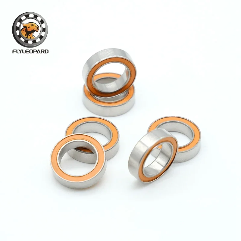 2Pcs SMR74RS 4x7x2.5, SMR103RS 3x10x4, S6700 2RS 10X15X4, S686RS 6x13x5, Stainless Steel Ceramic Bearing for Saltwater Fishing