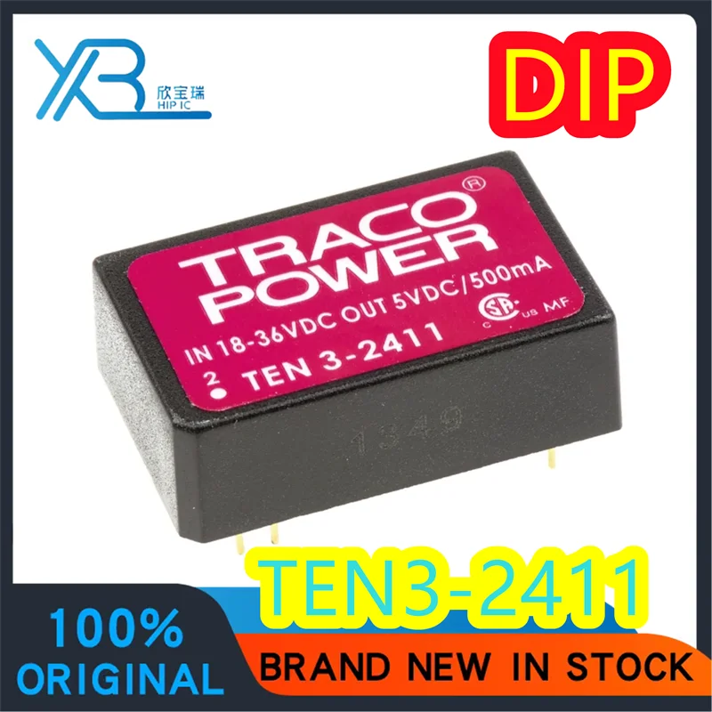 

(1/10 piece) TEN3-2411 DIP DC-DC isolated power module low power consumption high efficiency new original fast delivery