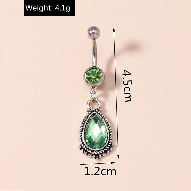 Mode Obst Kirsche Bauchnabel Ringe Sexy Nabel Ringe Bauch Piercing Körper Schmuck für Frauen Mädchen Party Urlaub Schmuck Geschenke – Detail 7